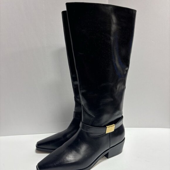 Vince Camuto Women’s Melise Knee High Boots Black, Size 11M, Extra Wide Calf. - Picture 5 of 7